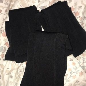 3 pairs of fleece leggings!